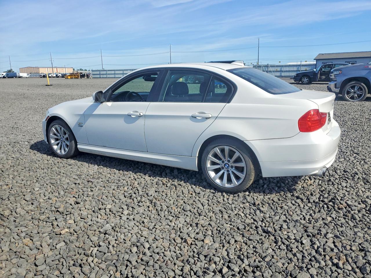 2011 Bmw 328 Xi Sulev White vin: WBAPK5G59BNN24385