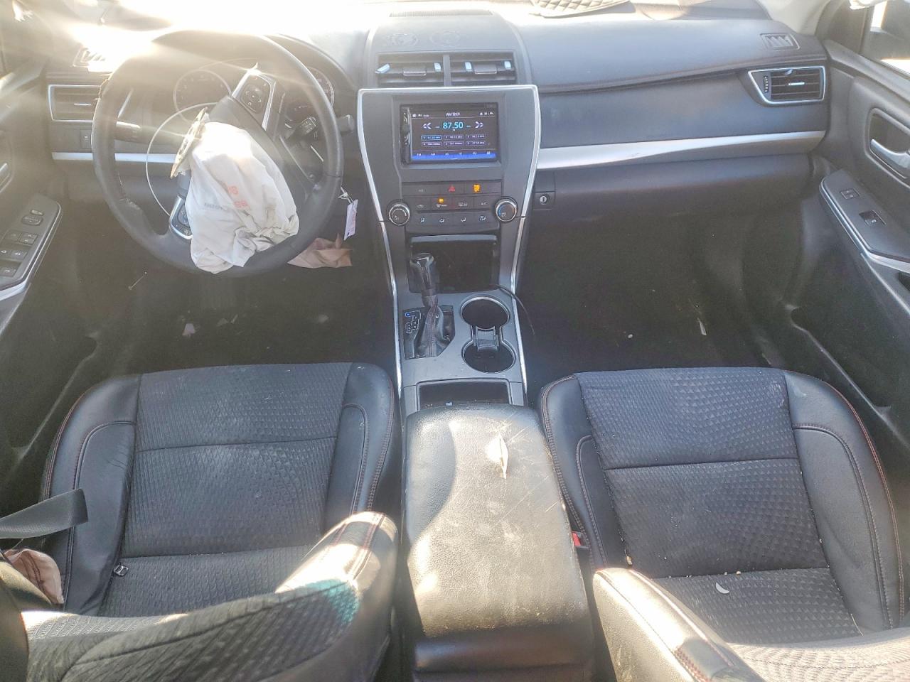 2015 Toyota Camry Se Black vin: 4T1BF1FK7FU002265