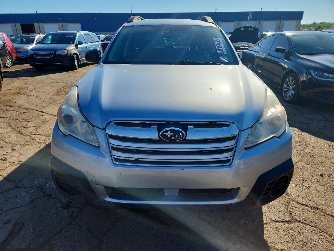 2014 Subaru Outback 2.5i Синий vin: 4S4BRCAC8E3320712