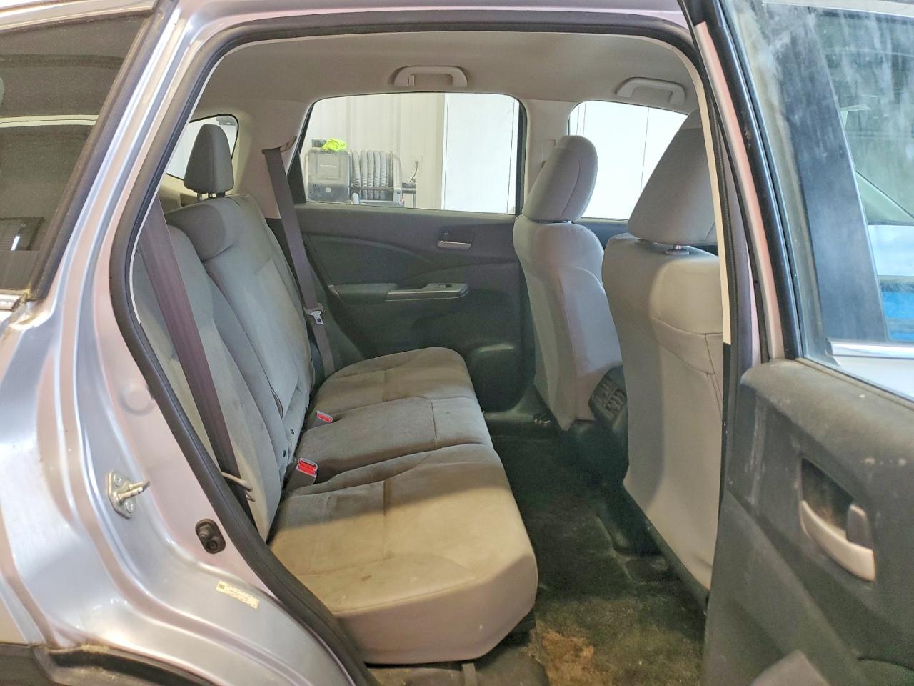 2015 Honda Cr-v Lx Silver vin: 5J6RM4H35FL110500