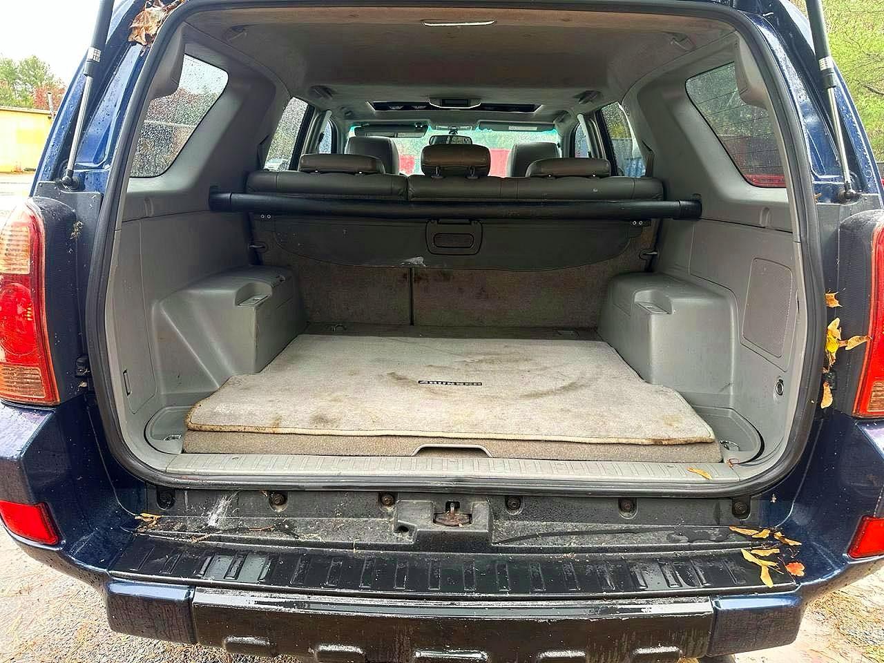 2004 Toyota 4runner Limited Blue vin: JTEBT17R748009565