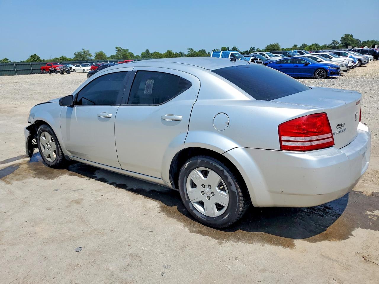 2008 Dodge Avenger Se Silver vin: 1B3LC46K78N659939