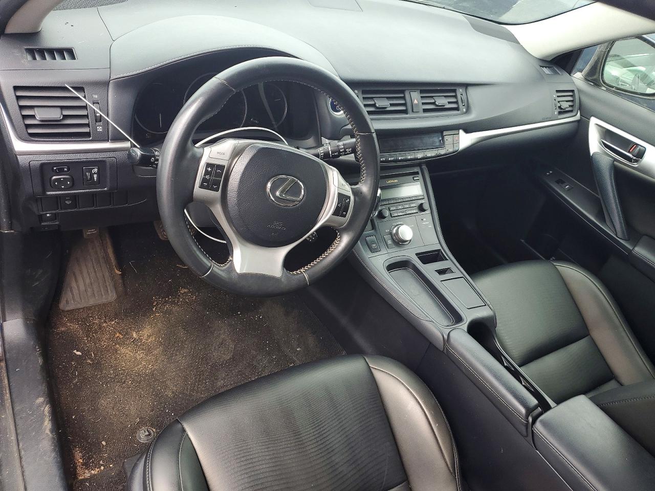 2013 Lexus Ct 200 Gray vin: JTHKD5BH0D2173183