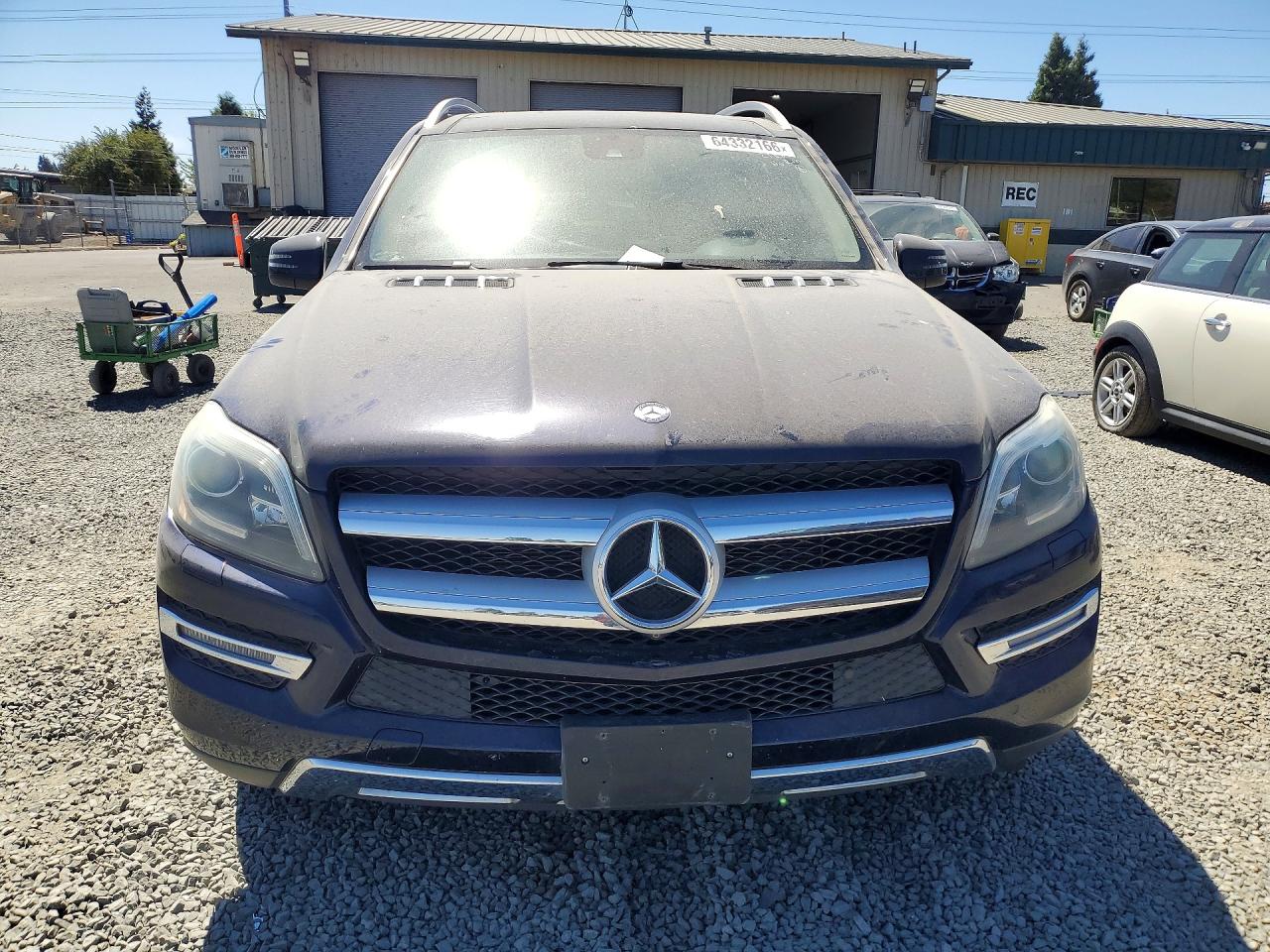 2014 Mercedes-benz Gl 450 4matic Blue vin: 4JGDF7CE2EA307439