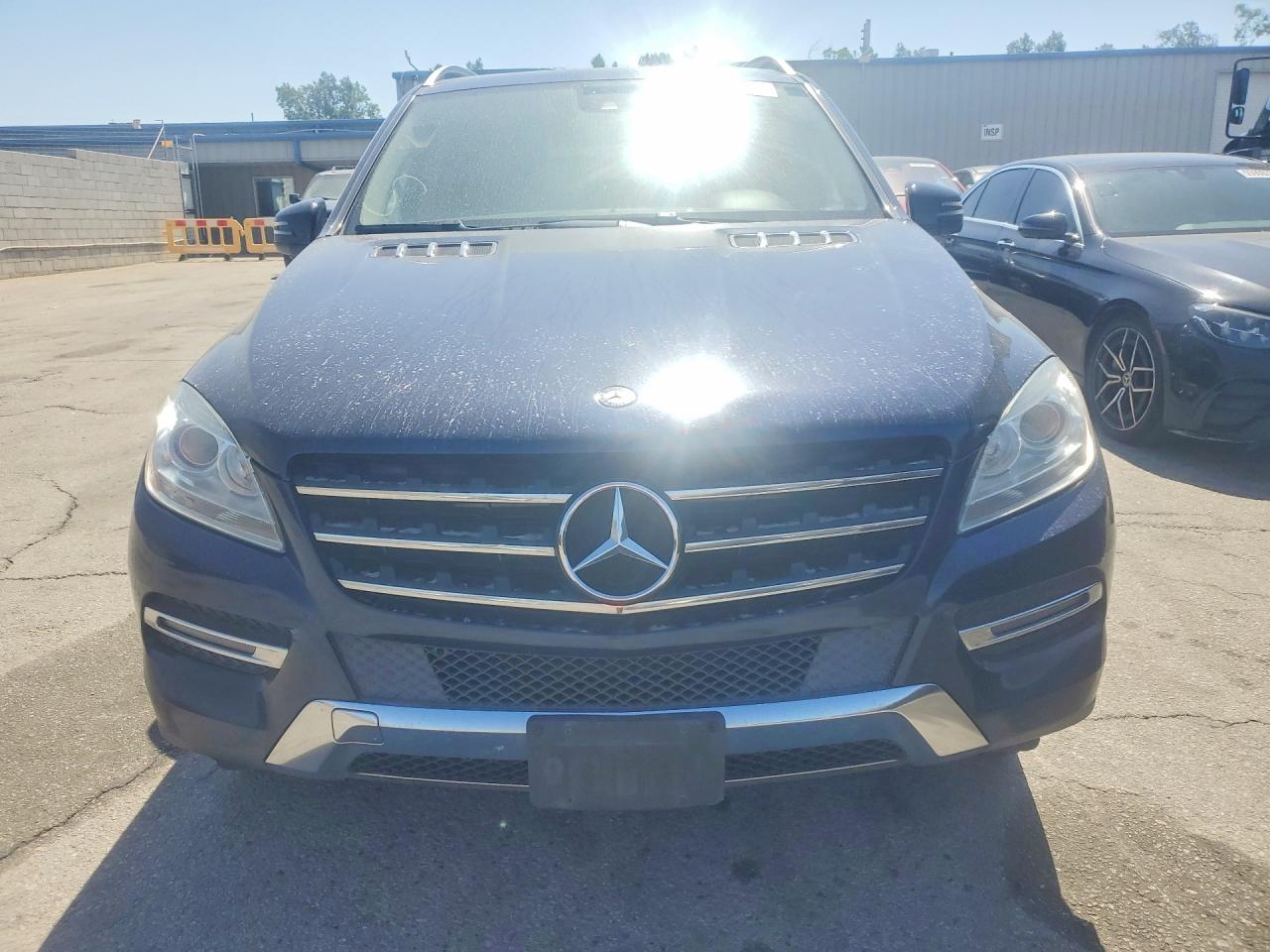 2015 Mercedes-benz Ml 350 Blue vin: 4JGDA5JB9FA584182