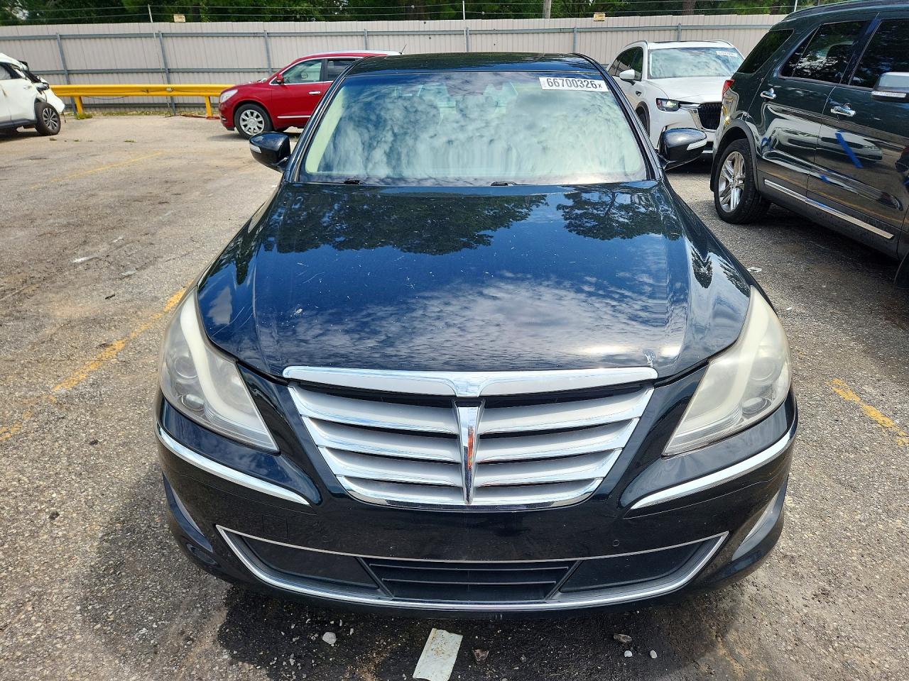 2013 Hyundai Genesis 5.0l Black vin: KMHGC4DH1DU239161
