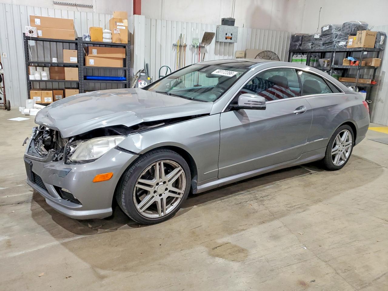 2010 Mercedes-benz E 550 Gray vin: WDDKJ7CB5AF033057