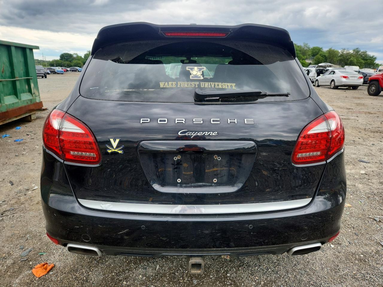 2013 Porsche Cayenne Black vin: WP1AF2A26DLA37443