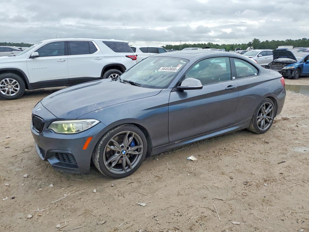 2015 Bmw M235i Gray vin: WBA1J7C57FV289078