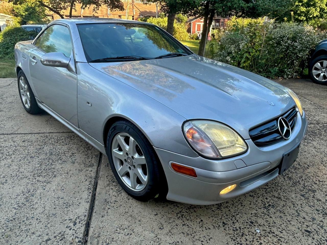 2001 Mercedes-benz Slk 230 Kompressor Gray vin: WDBKK49F31F234132