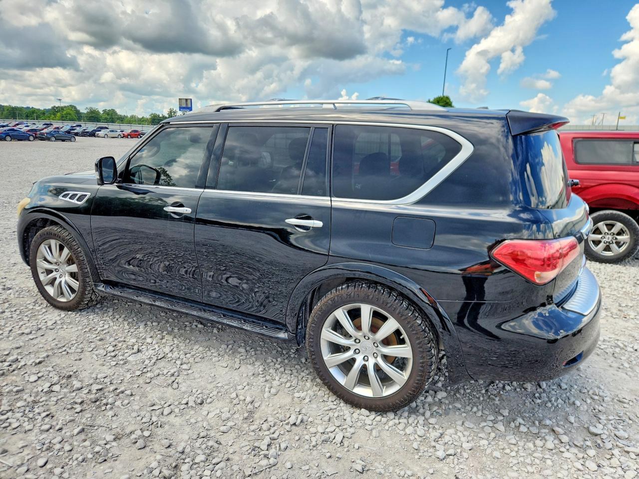 2012 Infiniti Qx56 Base Black vin: JN8AZ2NE3C9022718