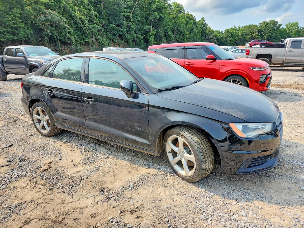 2015 Audi A3 Premium Black vin: WAUBFGFF3F1130124