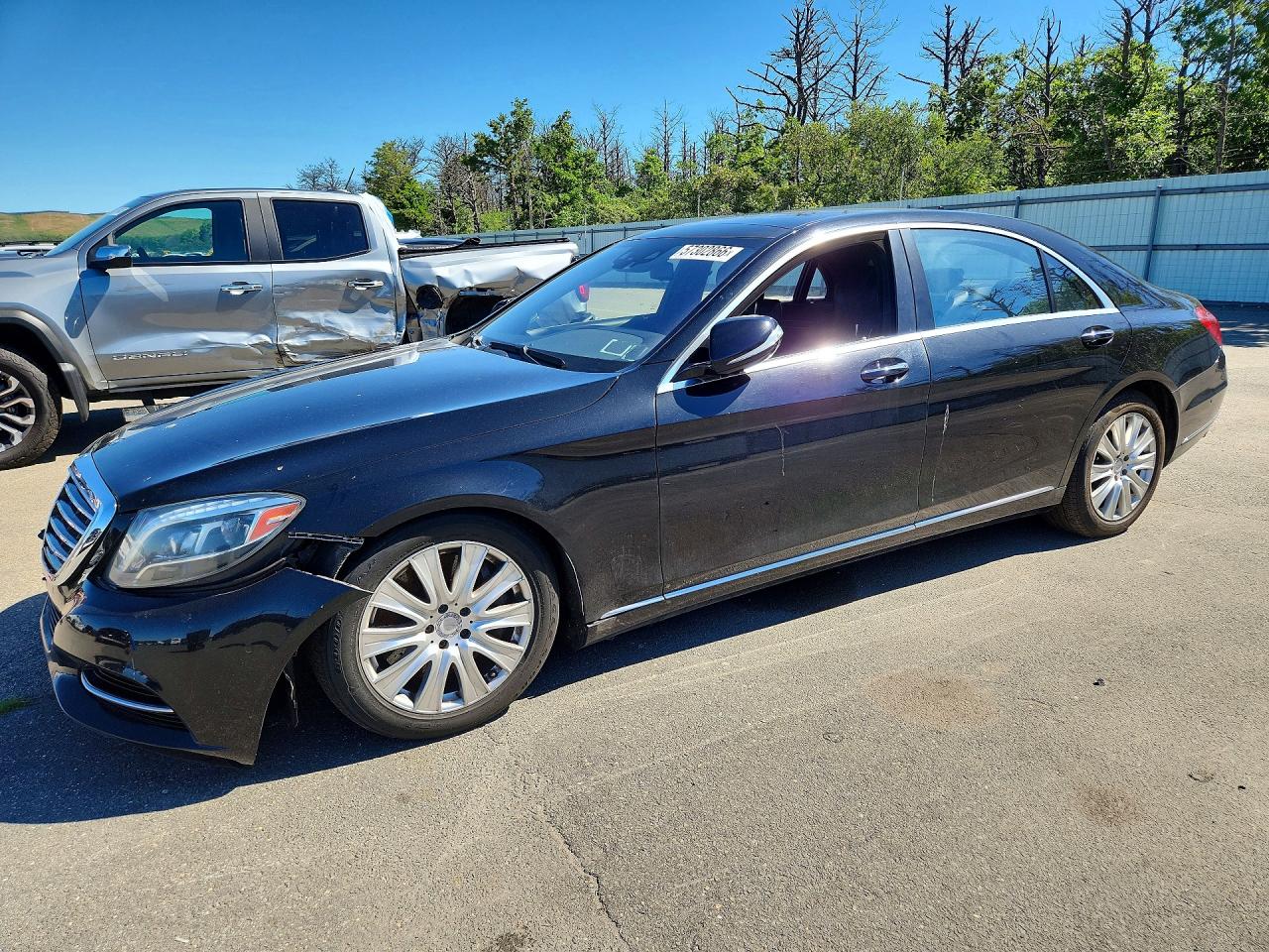 2014 Mercedes-benz S 550 Black vin: WDDUG8CB6EA015120