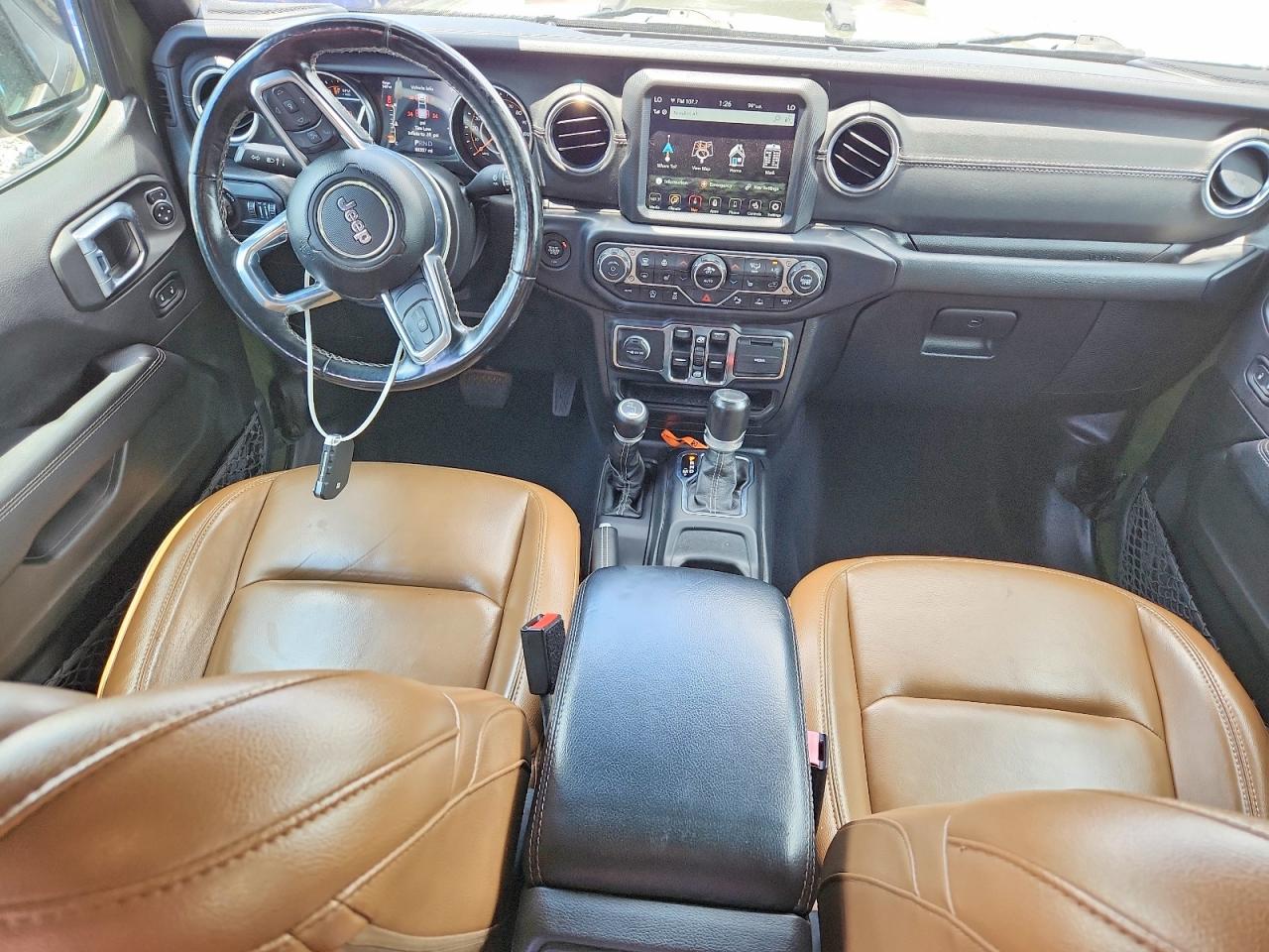2022 Jeep Gladiator Overland Green vin: 1C6HJTFG2NL129487