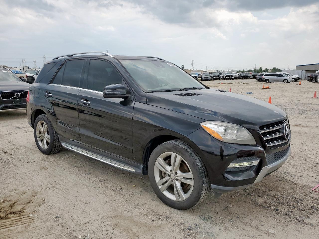 2015 Mercedes-benz Ml 350 Black vin: 4JGDA5JB0FA512531