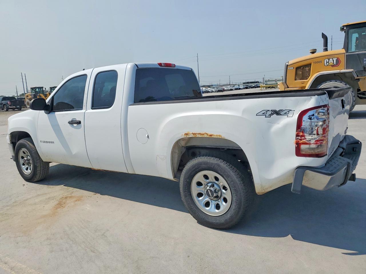 2007 Gmc New Sierra K1500 White vin: 1GTEK19J47E599516