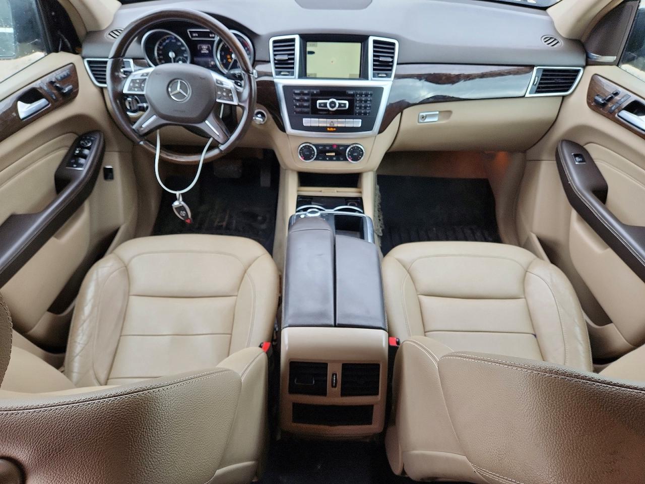 2015 Mercedes-benz Ml 350 Black vin: 4JGDA5JB6FA467806