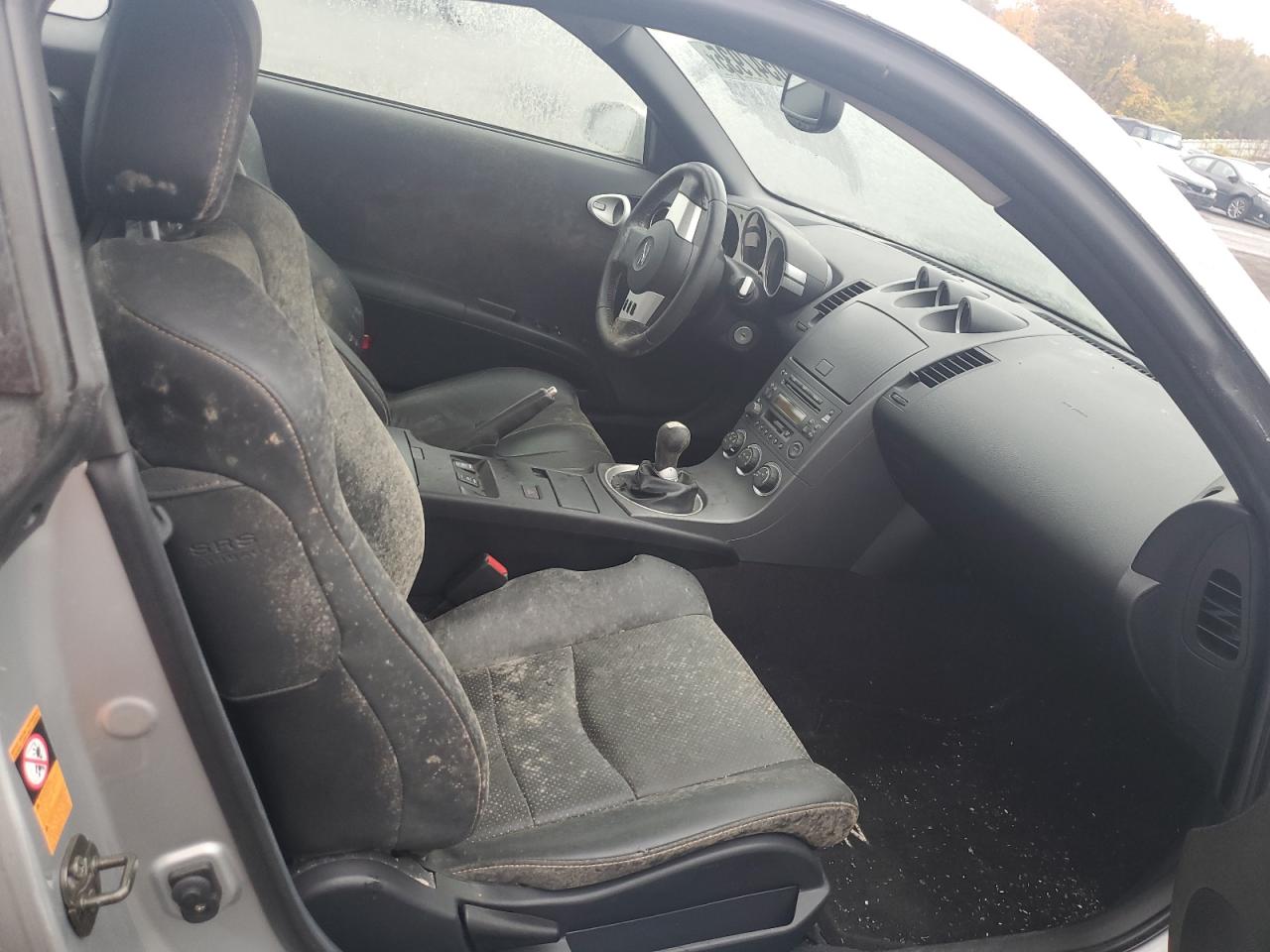 2003 Nissan 350z Coupe Серебряный vin: JN1AZ34E33T011923