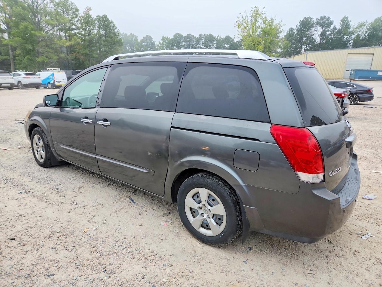 2007 Nissan Quest 3.5 Gray vin: 5N1BV28U57N124786