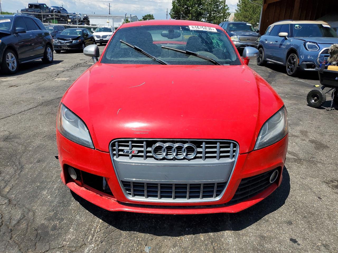 2009 Audi Tts Red vin: TRUUF38J591030705
