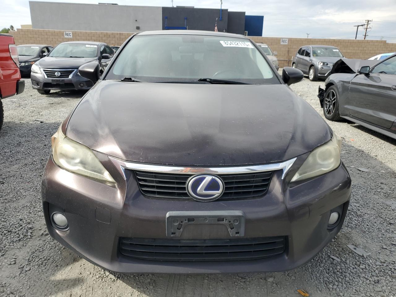 2012 Lexus Ct 200 Brown vin: JTHKD5BH8C2075744