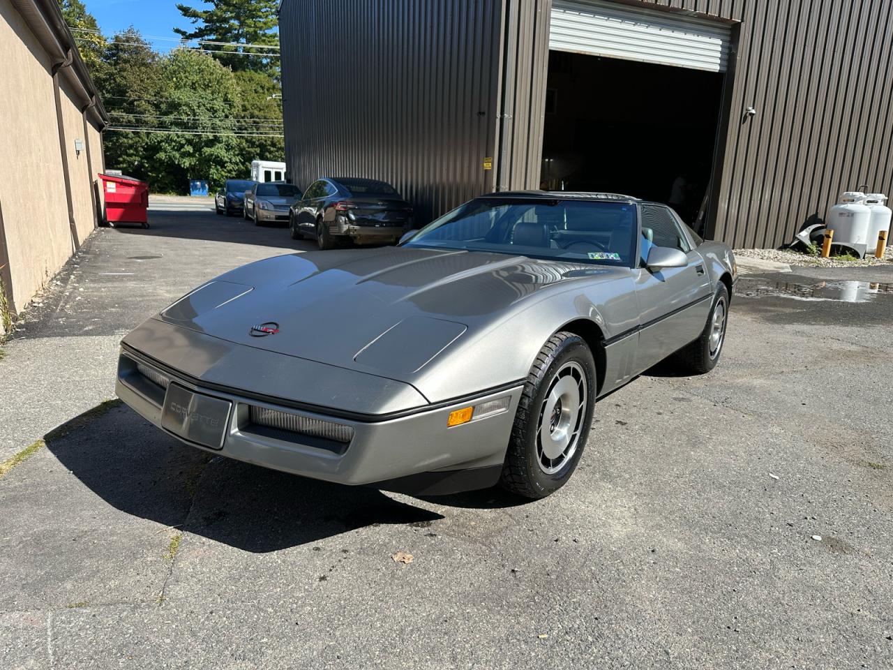 1984 Chevrolet Corvette Gray vin: 1G1AY0780E5147284