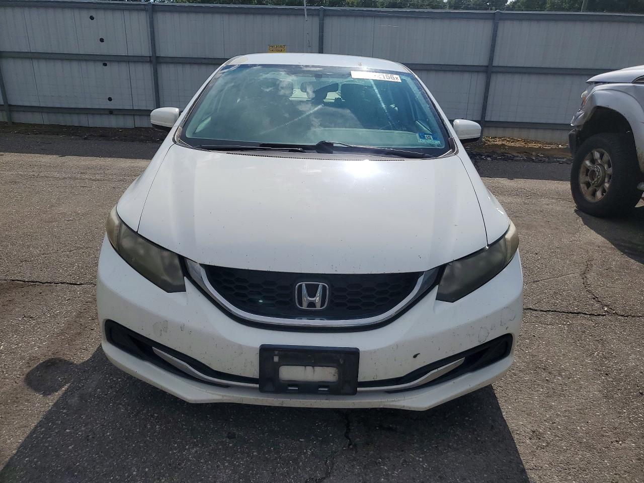 2014 Honda Civic Lx Белый vin: 19XFB2F50EE244880