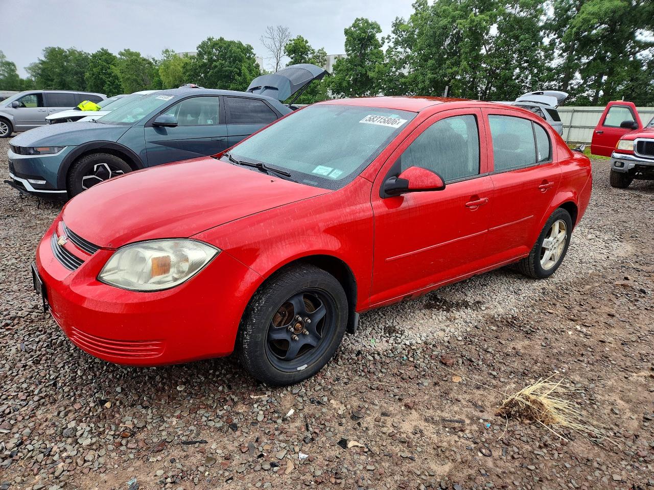 2010 Chevrolet Cobalt Red vin: 1G1AF5F58A7191638