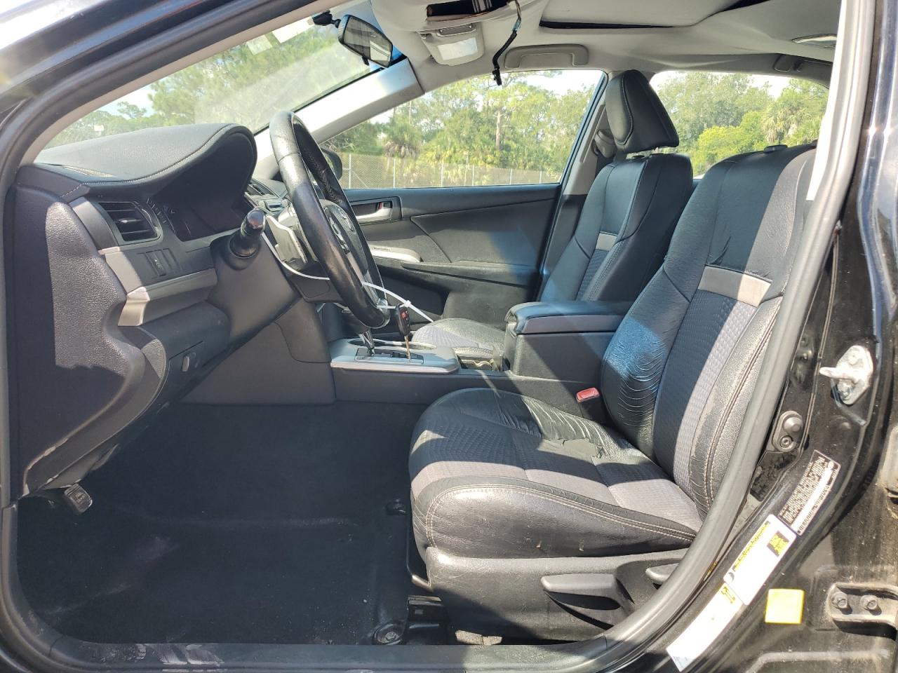 2014 Toyota Camry L Black vin: 4T1BF1FK5EU345235