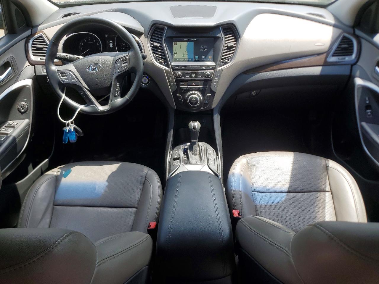 2017 Hyundai Santa Fe Sport 2.0t Ultimate Черный vin: 5XYZWDLA9HG435171