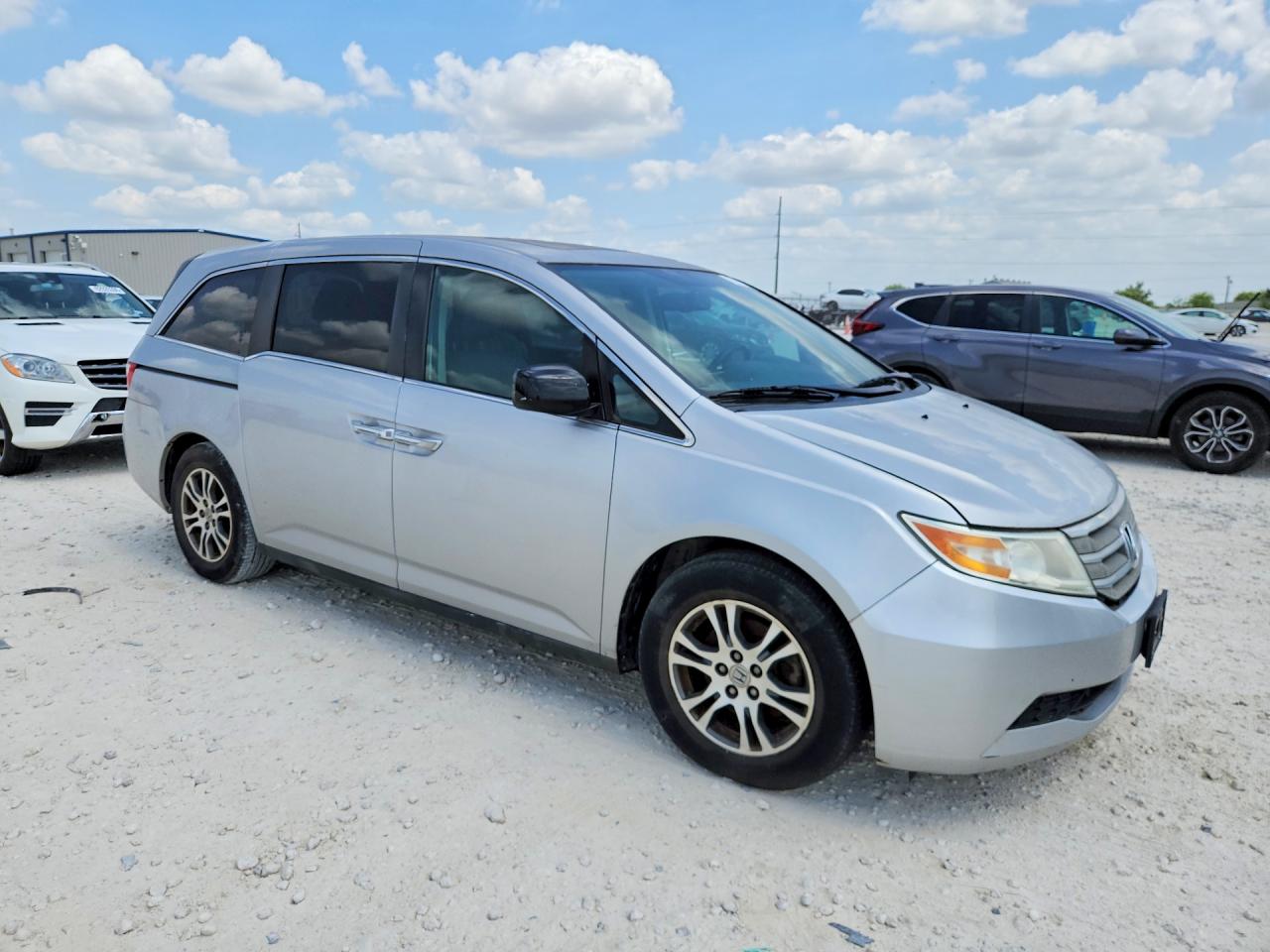 2013 Honda Odyssey Exl Silver vin: 5FNRL5H66DB068461