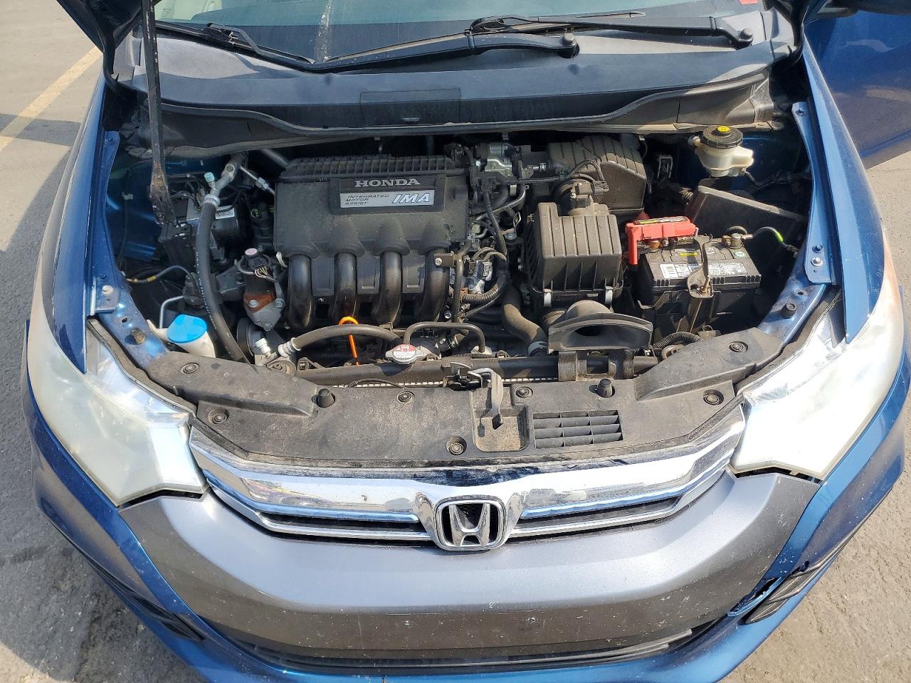 2012 Honda Insight Ex Blue vin: JHMZE2H79CS003752