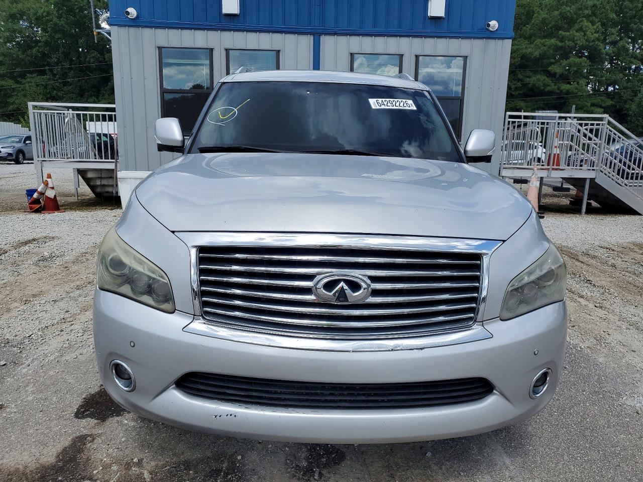 2011 Infiniti Qx56 Base Серебряный vin: JN8AZ2NC1B9300285