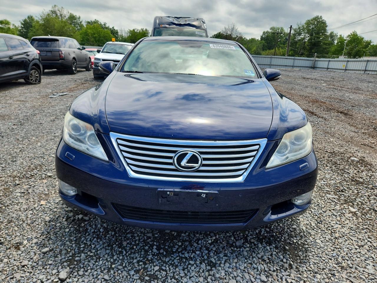 2012 Lexus Ls 460 Blue vin: JTHCL5EF3C5014169