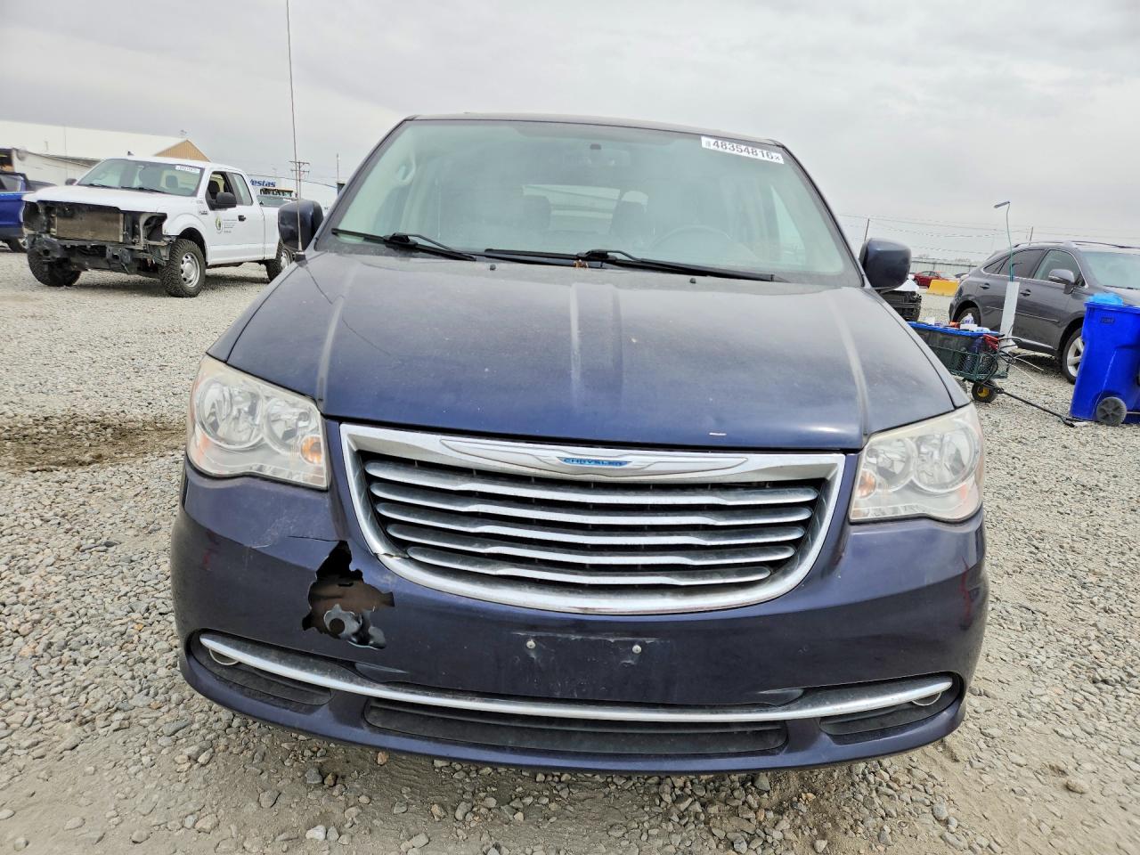 2015 Chrysler Town & Country Touring Blue vin: 2C4RC1BG7FR717752