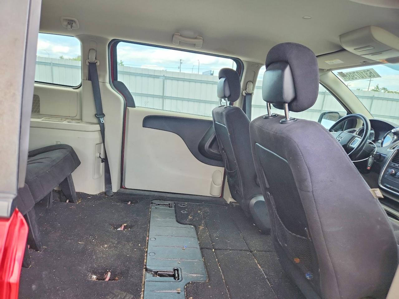 2014 Dodge Grand Caravan Se Maroon vin: 2C4RDGBG7ER420771