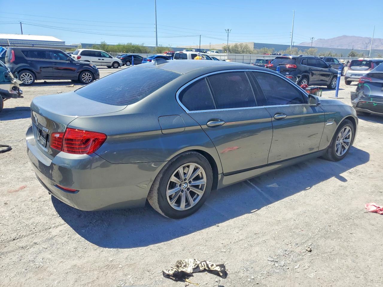 2015 Bmw 528 I Charcoal vin: WBA5A5C57FD515423