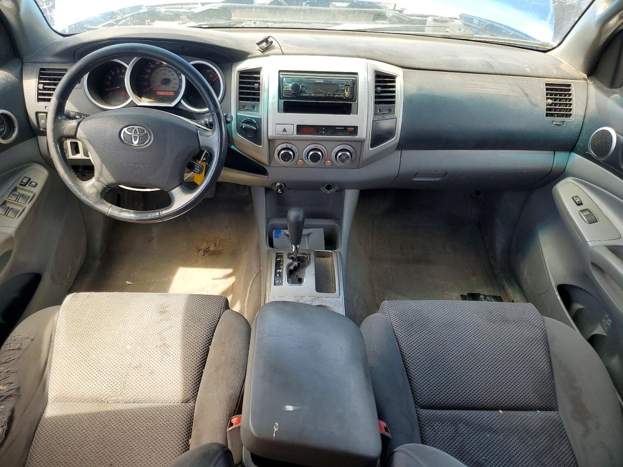 2005 Toyota Tacoma Double Cab Long Bed Blue vin: 5TEMU52N05Z092570
