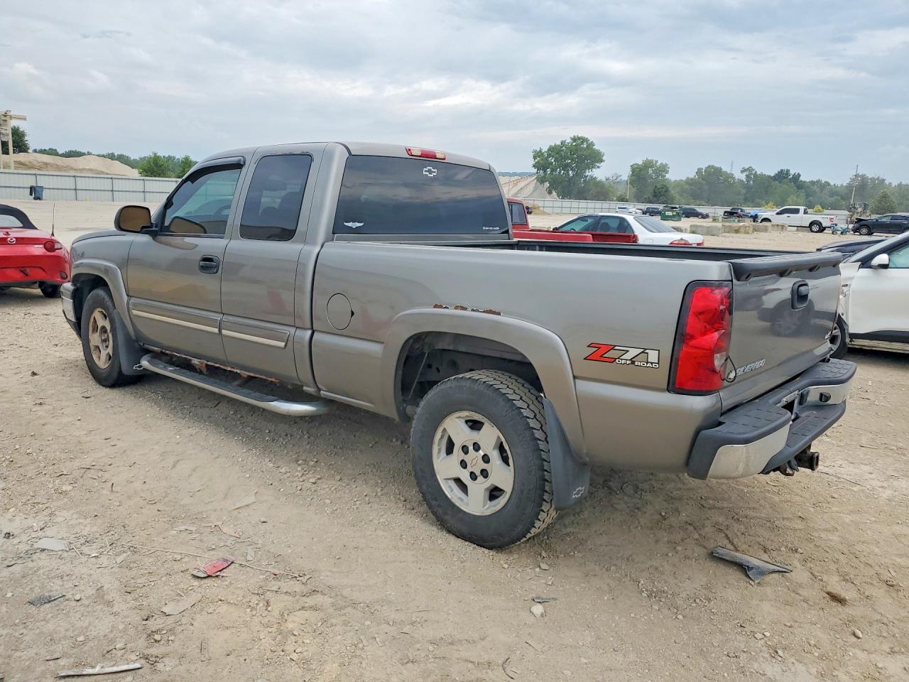 2006 Chevrolet Silverado K1500 Gray vin: 1GCEK19Z06Z256294