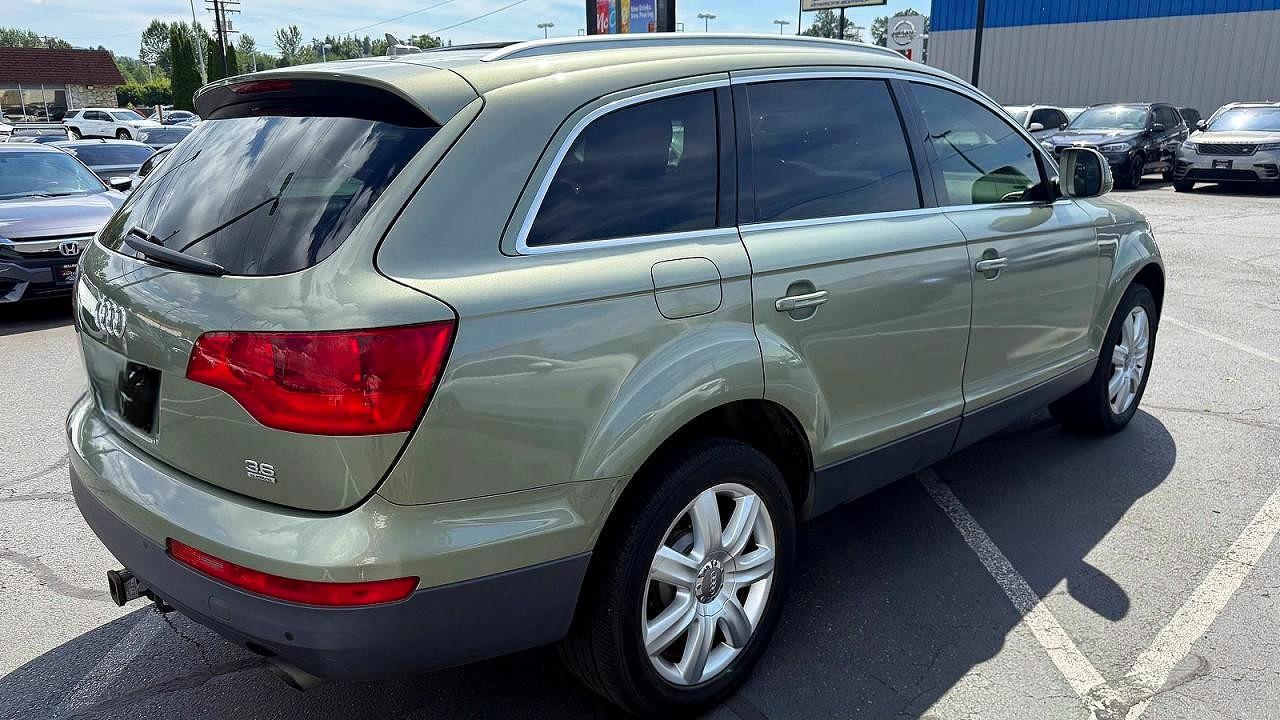 2007 Audi Q7 3.6 Quattro Premium Зеленый vin: WA1BY74L47D091995