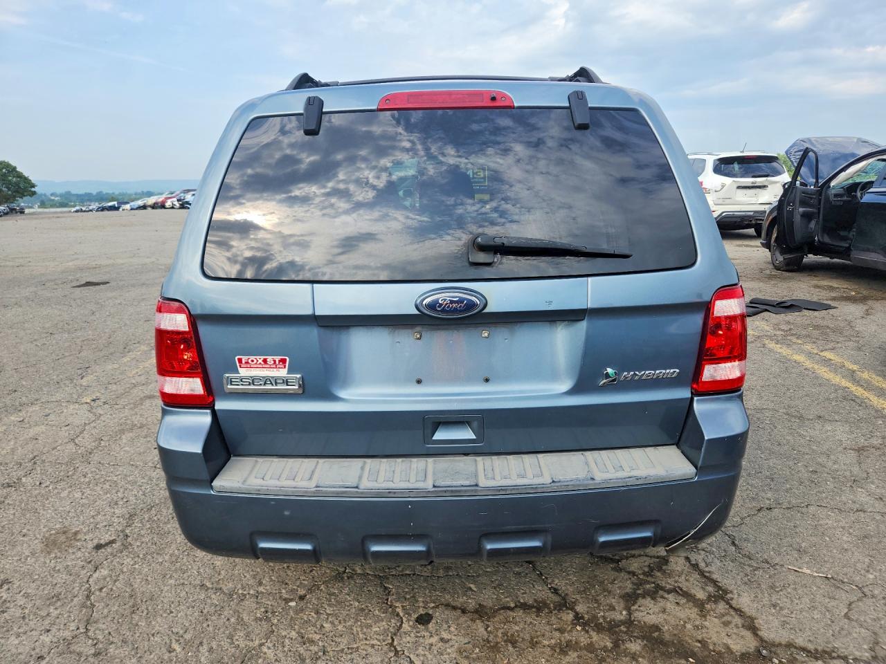 2010 Ford Escape Hybrid Blue vin: 1FMCU5K33AKB60591