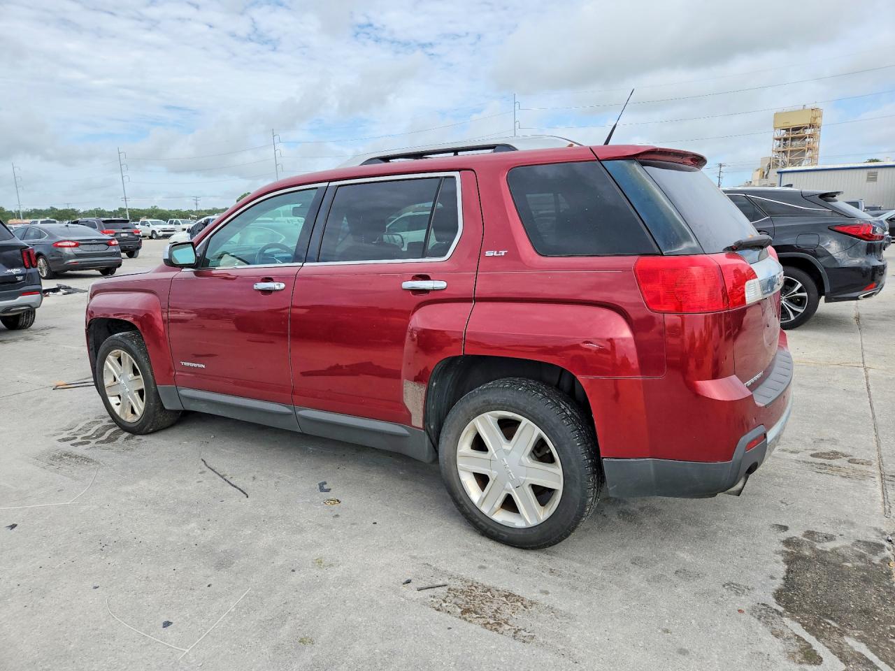 2011 Gmc Terrain Slt Red vin: 2CTFLWE51B6343424