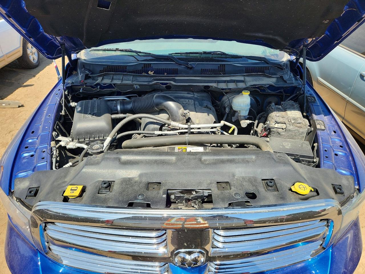 2014 Ram 1500 Slt Blue vin: 1C6RR7GT1ES378286