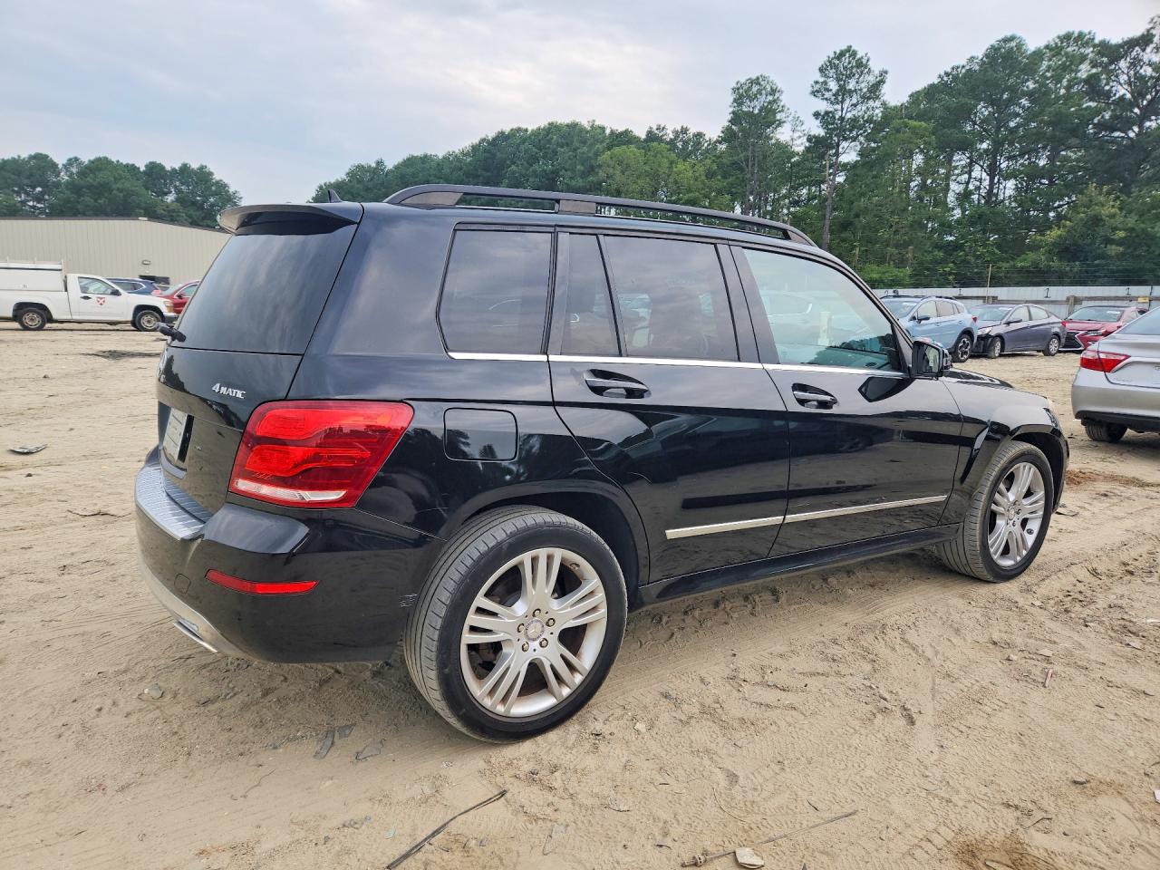 2015 Mercedes-benz Glk 350 4matic Black vin: WDCGG8JB0FG360792