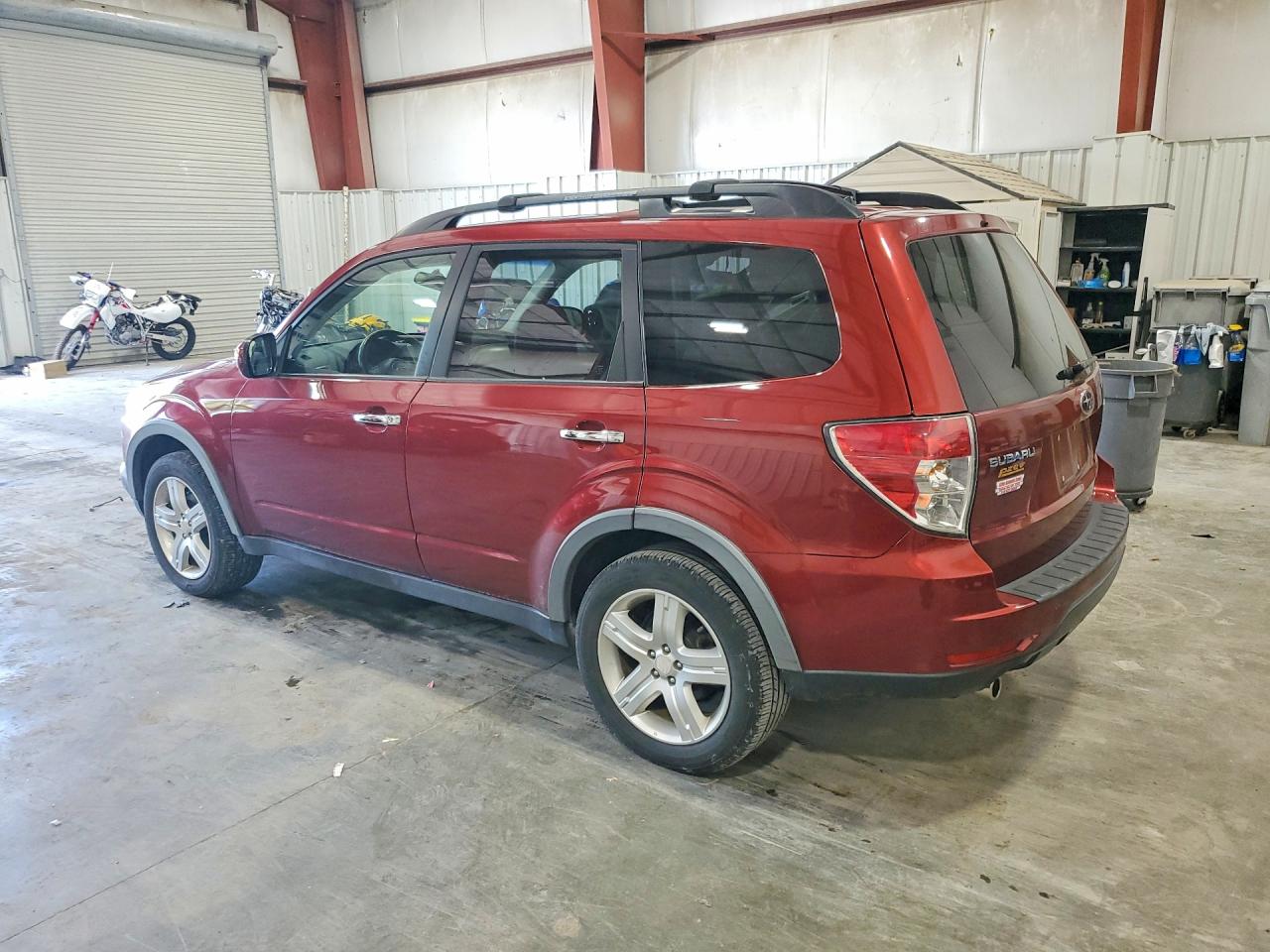 2009 Subaru Forester 2.5x Limited Maroon vin: JF2SH64679H766388