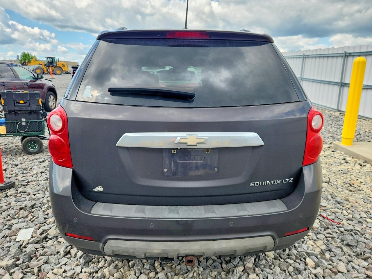 2015 Chevrolet Equinox Ltz Black vin: 1GNALDEK6FZ121950