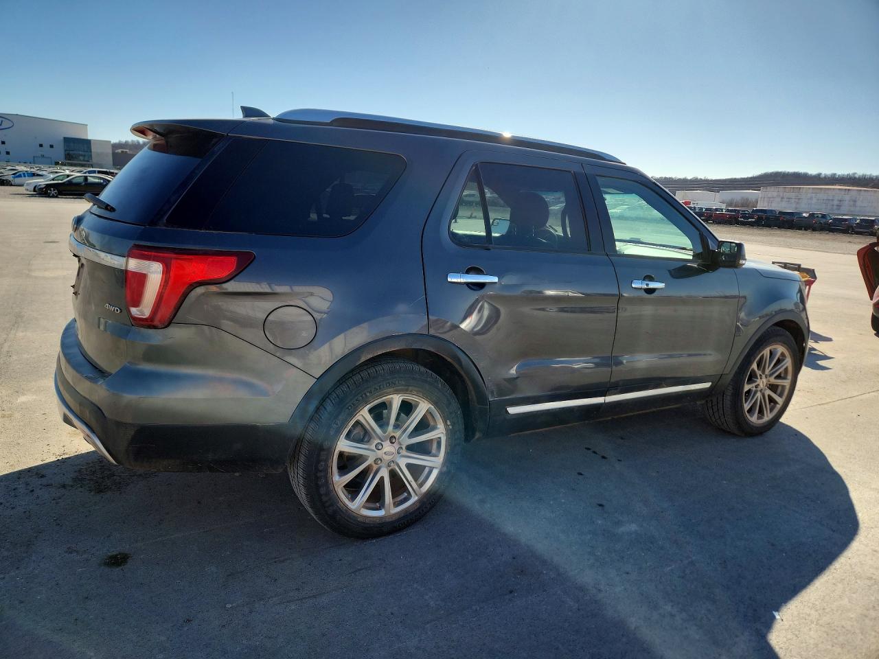 2016 Ford Explorer Limited Black vin: 1FM5K8F84GGA26738