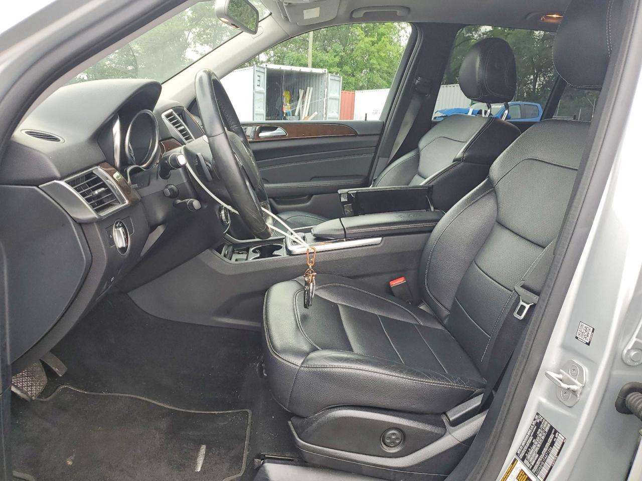 2015 Mercedes-benz Ml 350 4matic Silver vin: 4JGDA5HB1FA471266
