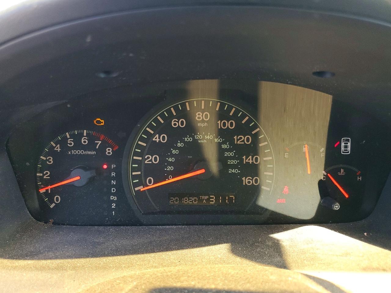 2003 Honda Accord Lx Gray vin: 1HGCM56313A026395