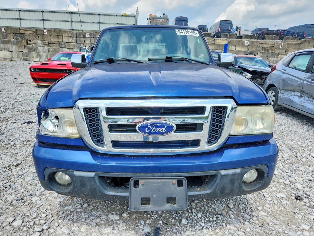 2010 Ford Ranger Super Cab Blue vin: 1FTKR4EE6APA39968